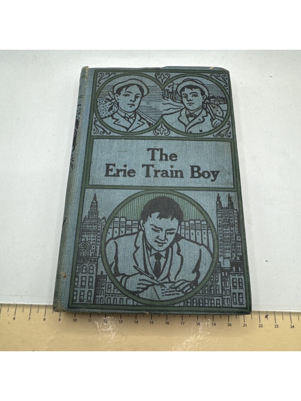 The Erie Train Boy By Horatio Alger Jr. 1900's Hardcover
